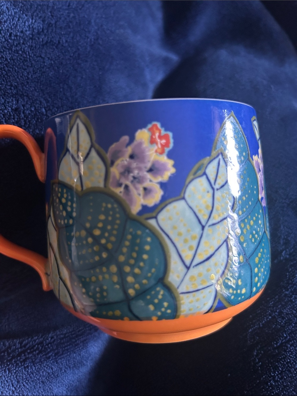 Anthropologie Paige Gemmel Animals Staffordshire Dog coffee mug - Picture 3 of 8